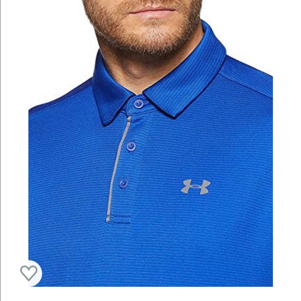 Under Armour men’s loose polo size Large - Picture 2 of 3